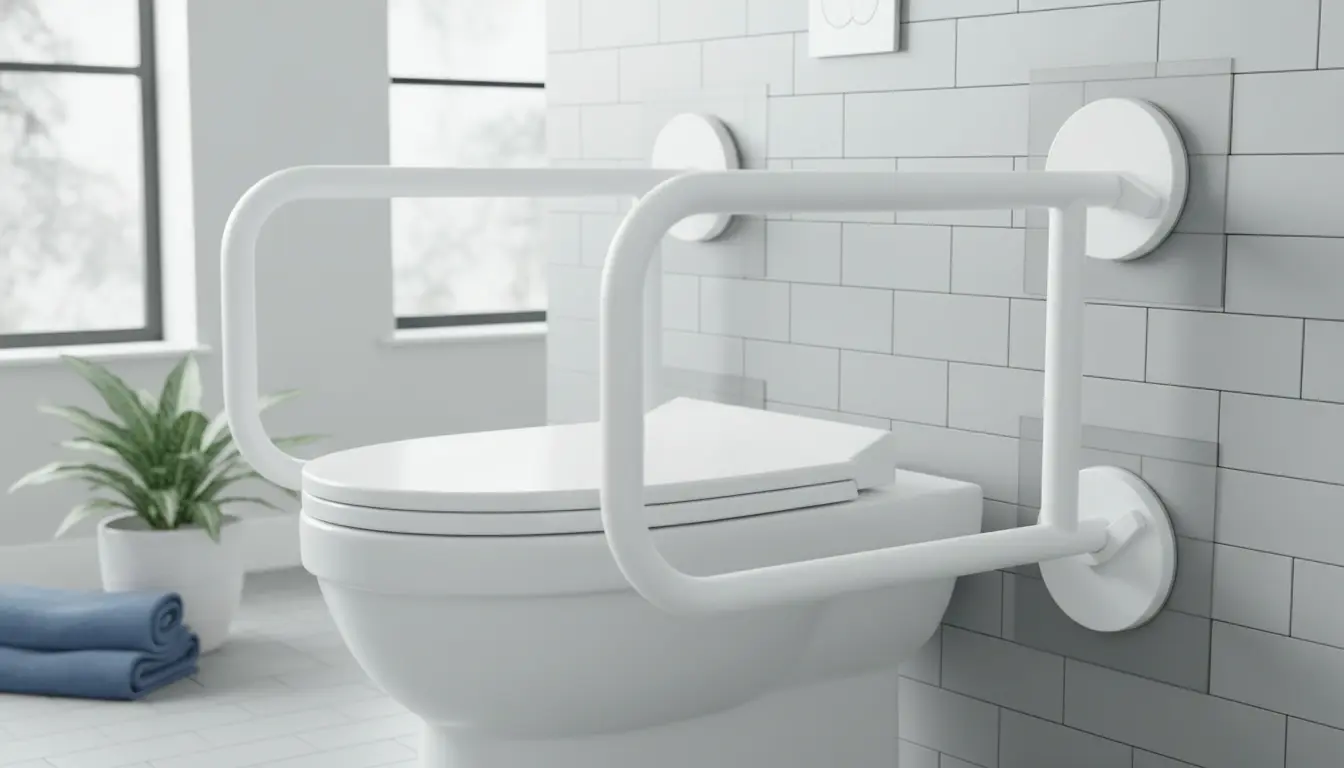 Toiletsteun zonder boren