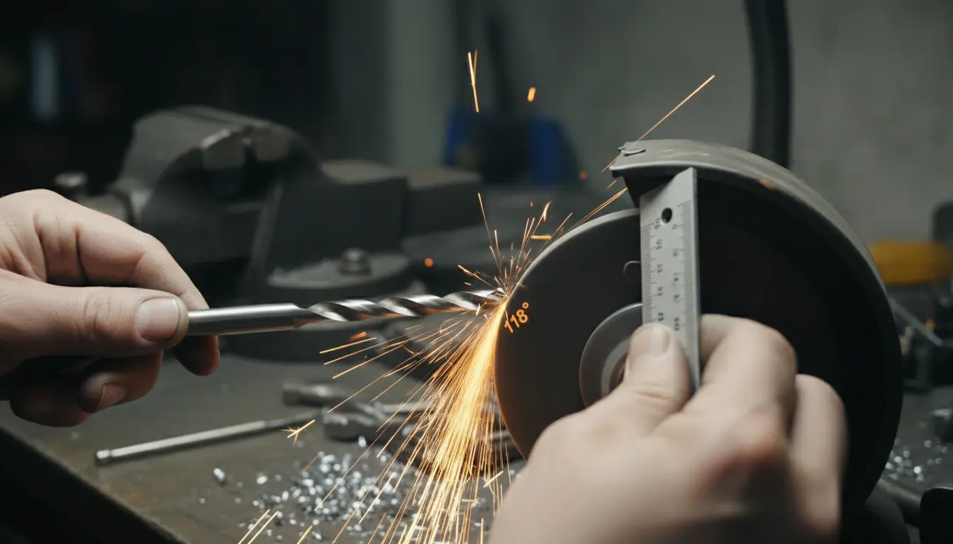 Boren slijpen welke hoek