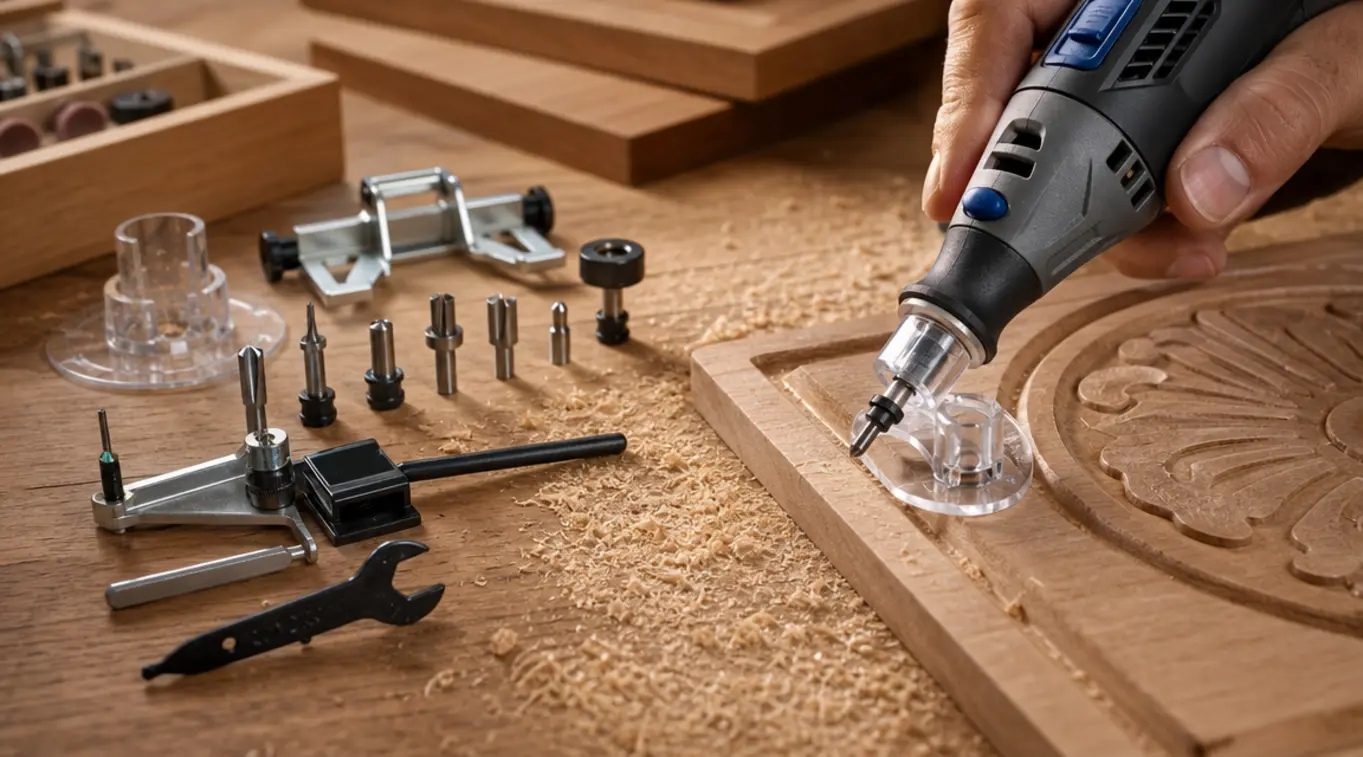 Dremel hulpstukken voor frezen