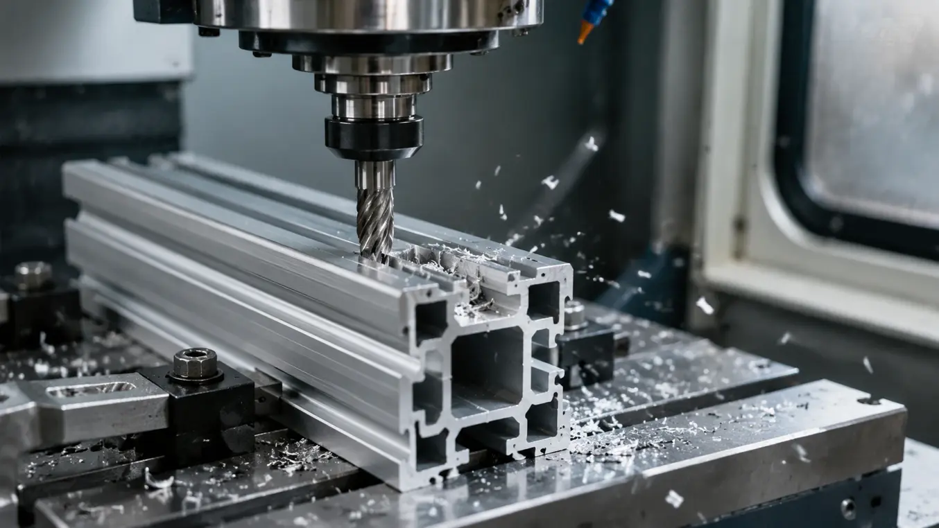 Aluminium profiel frezen