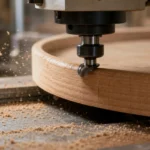 Hout rond frezen