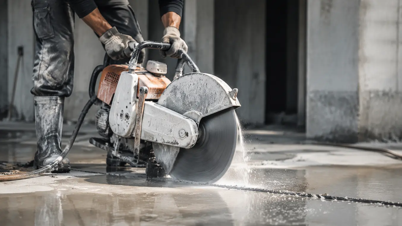 Beton zagen