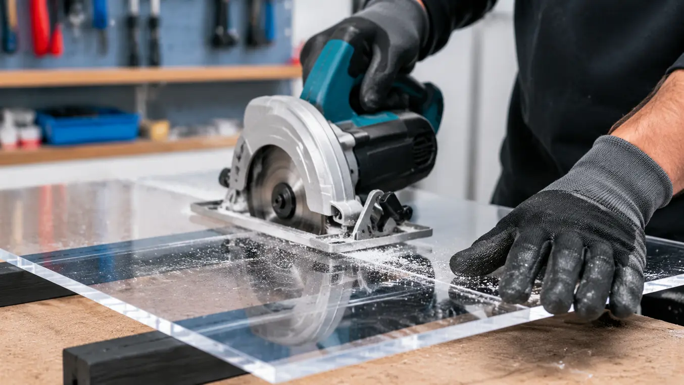 Plexiglas zagen